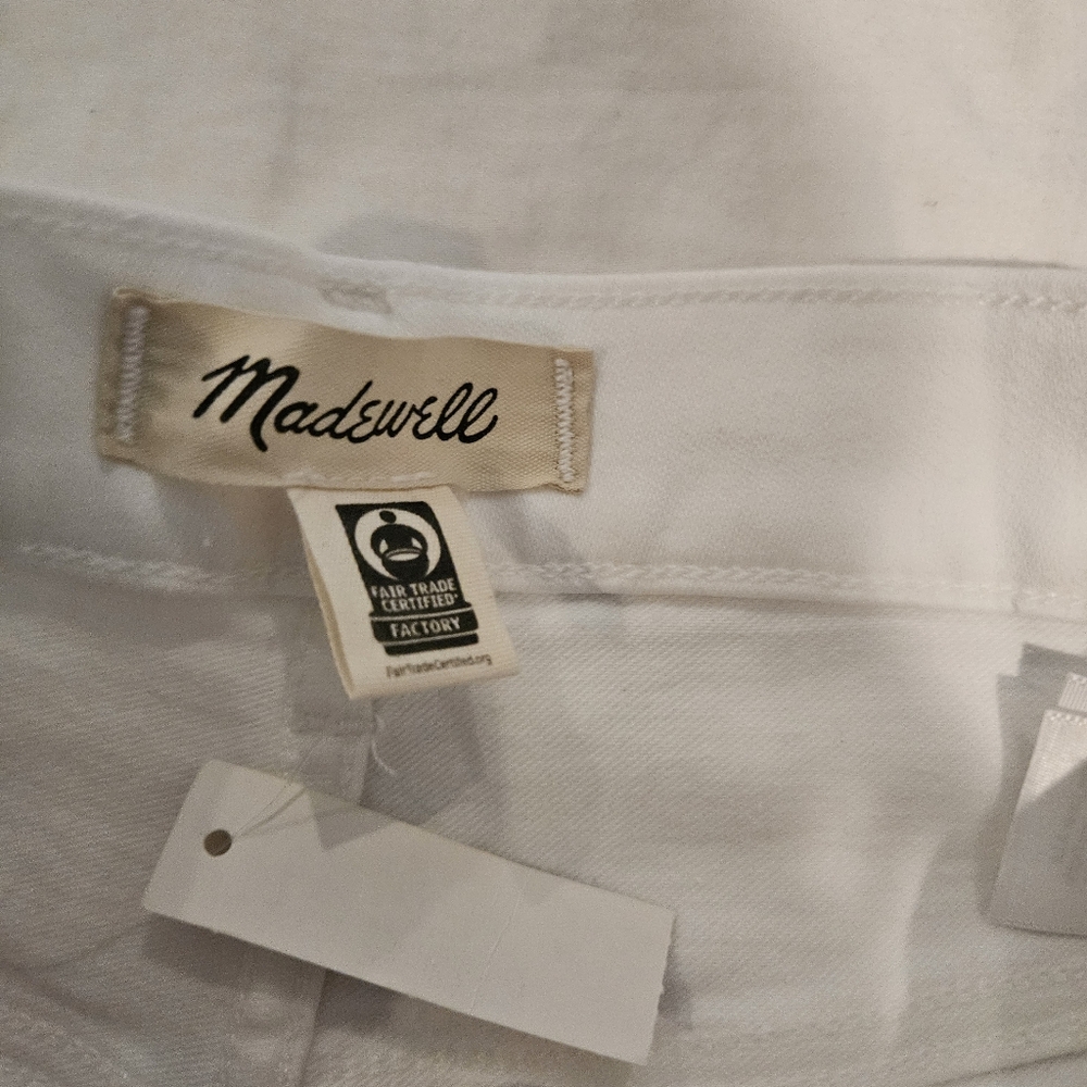 NWT Madewell Flare Wide Leg Crop Jeans Size 26 - Picture 10 of 13